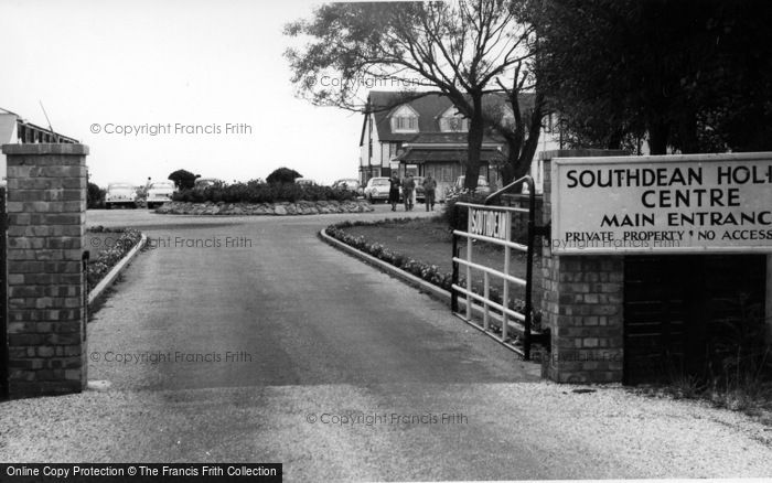 Photo of Middleton On Sea, Southdean Holiday Centre Entrance c.1960