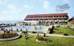 Southdean Holiday Centre, The Swimming Pool c.1960, Middleton-on-Sea