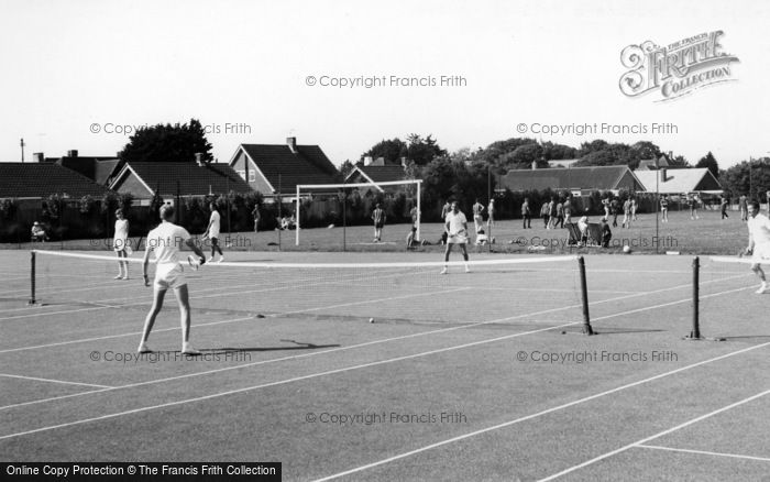 Photo of Middleton On Sea, Tennis At Southdean Holiday Centre c.1965