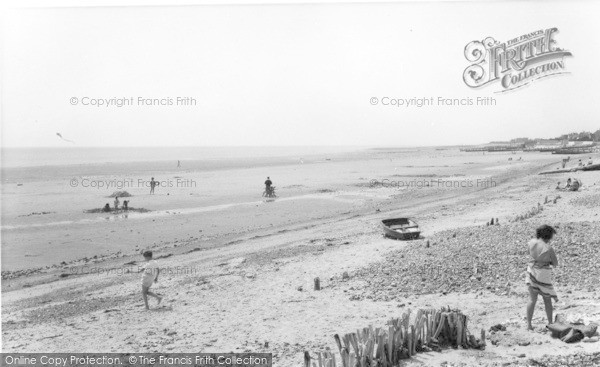 Photo of Middleton On Sea, The Beach c.1960
