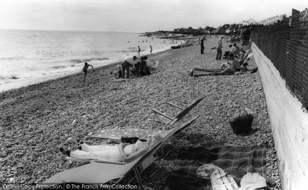 Photo of Middleton On Sea, The Beach c.1965