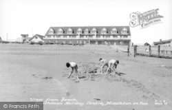 View From Beach, Southdean Holiday Centre c.1960, Middleton-on-Sea