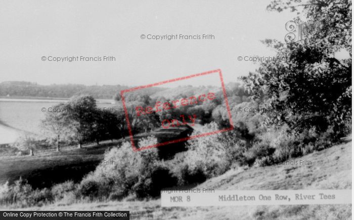 Photo of Middleton One Row, The River Tees c.1965
