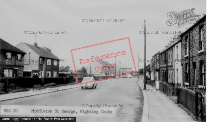 Photo of Middleton St George, Fighting Cocks c.1960