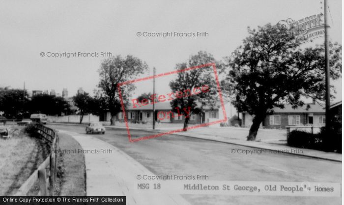 Photo of Middleton St George, The Old People's Homes c.1960