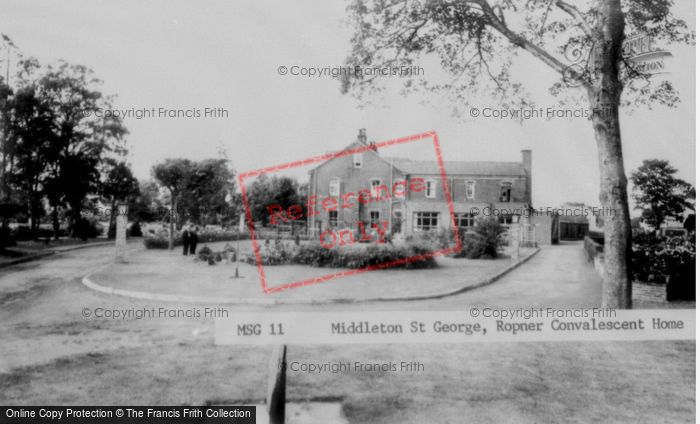Photo of Middleton St George, The Ropner Convalescent Home c.1960