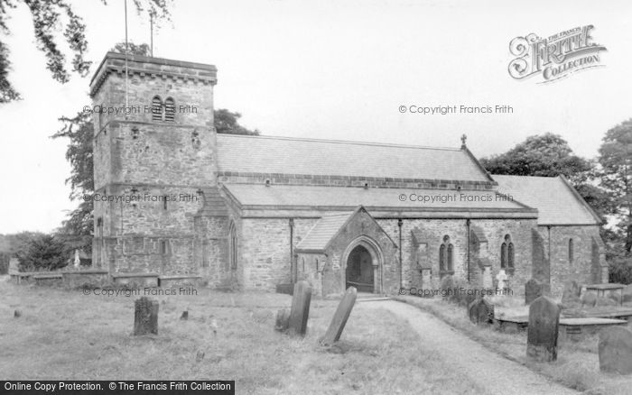 Photo of Middleton Tyas, The Church c.1954