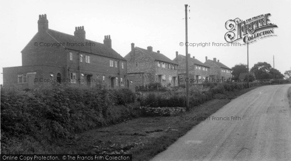 Photo of Middleton Tyas, The Council Houses c.1955