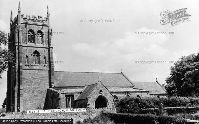 Photo of Middlezoy, The Church c.1955