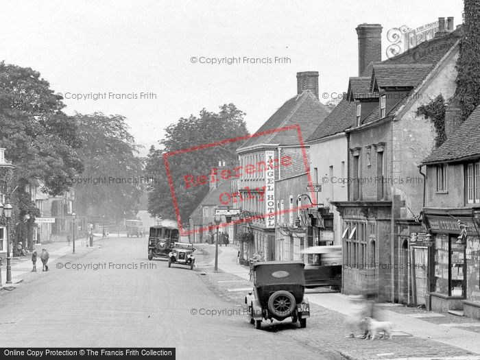 Photo of Midhurst, Angel Hotel, North Street 1925