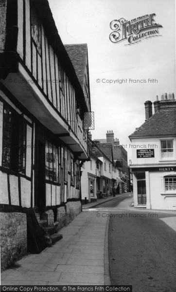 Photo of Midhurst, By The Spread Eagle c.1955