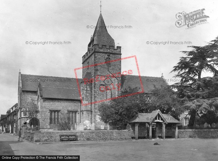 Photo of Midhurst, Church And Tatchell Memorial 1938
