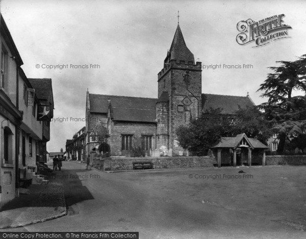 Photo of Midhurst, Church Of St Mary Magdalene And St Denys And Lychgate 1938
