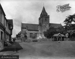 Church Of St Mary Magdalene And St Denys And Lychgate 1938, Midhurst