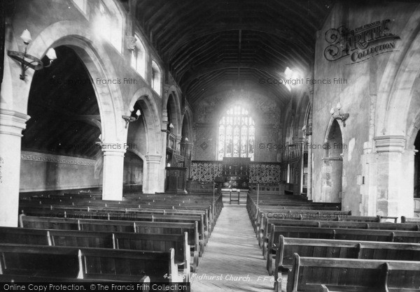 Photo of Midhurst, Church Of St Mary Magdalene And St Denys Interior 1898