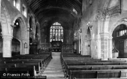 Church Of St Mary Magdalene And St Denys Interior 1906, Midhurst