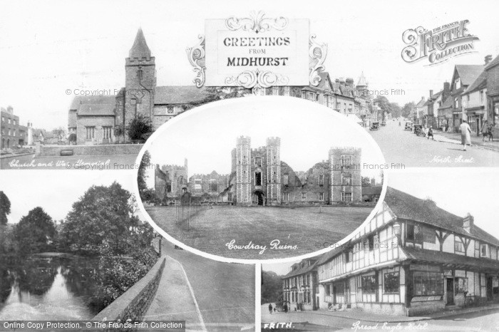 Photo of Midhurst, Composite c.1920