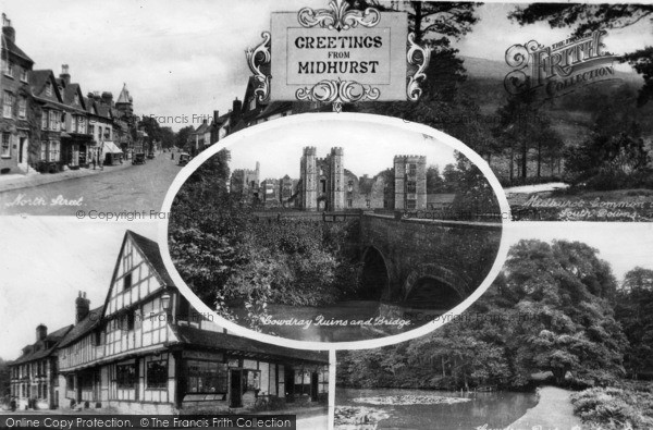 Photo of Midhurst, Composite c.1920