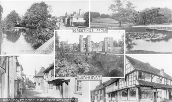 Photo of Midhurst, Composite c.1955