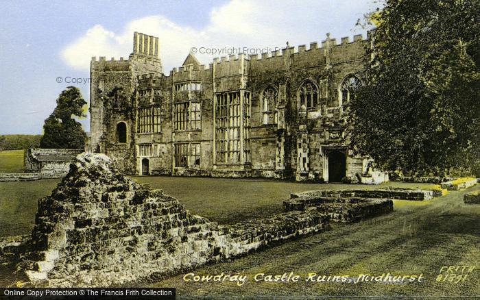 Photo of Midhurst, Cowdray Castle Ruins 1928