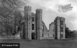 Cowdray Castle Ruins 1931, Midhurst