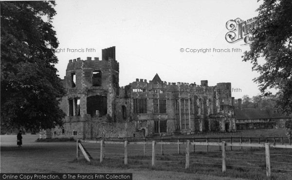 Photo of Midhurst, Cowdray Castle Ruins c.1960