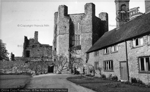 Photo of Midhurst, Cowdray Castle Tower c.1960