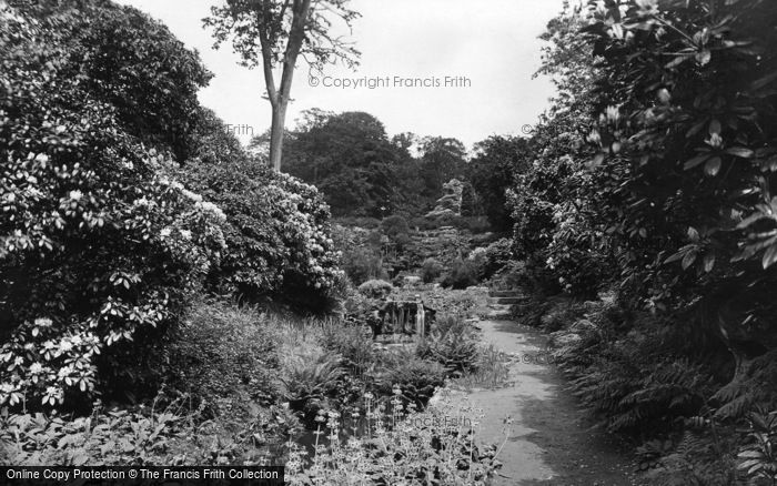 Photo of Midhurst, Cowdray House, The Rockery 1925