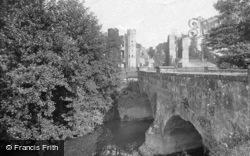 Cowdray Ruins And Bridge 1898, Midhurst