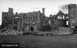 Cowdray Ruins c.1950, Midhurst
