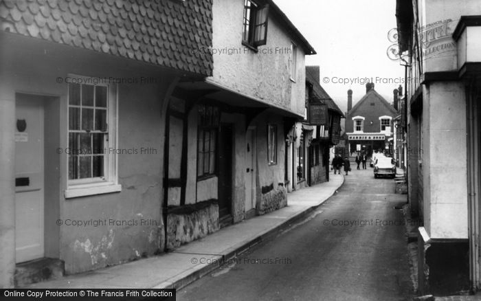 Photo of Midhurst, Old Houses, Wool Lane c.1965