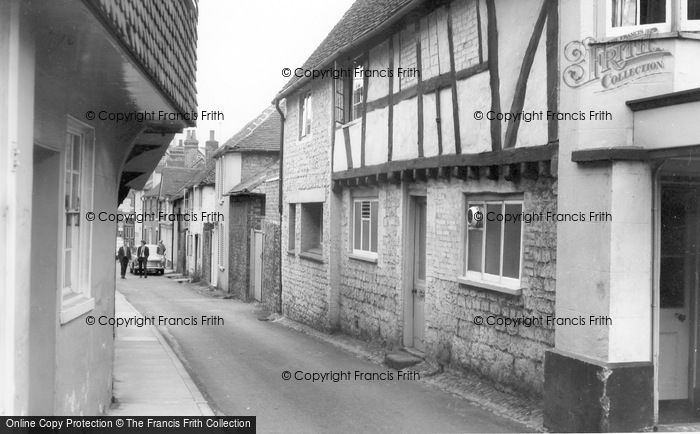 Photo of Midhurst, Old Houses, Wool Lane c.1965
