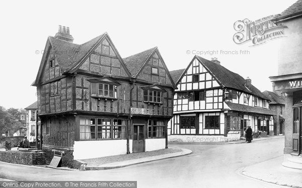 Photo of Midhurst, Old Market House And The Spread Eagle Hotel 1923