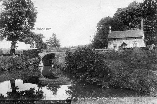 Photo of Midhurst, On The River 1898