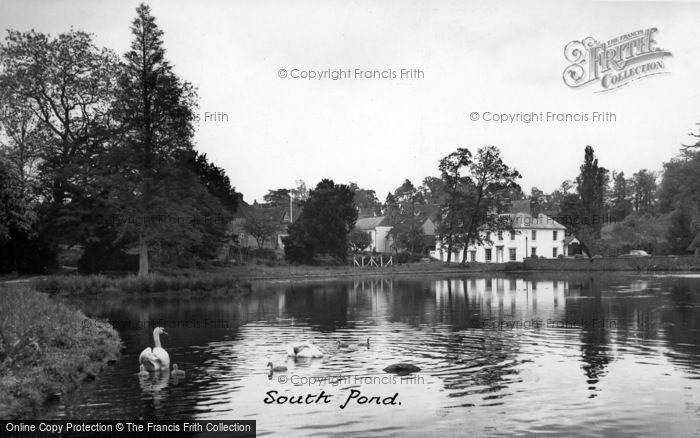 Photo of Midhurst, South Pond c.1955