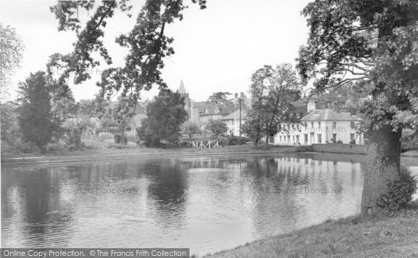 Photo of Midhurst, South Pond c.1955