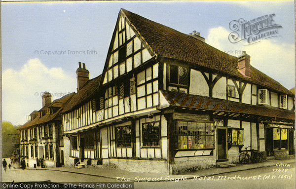 Photo of Midhurst, Spread Eagle Hotel And Antique Shop 1925