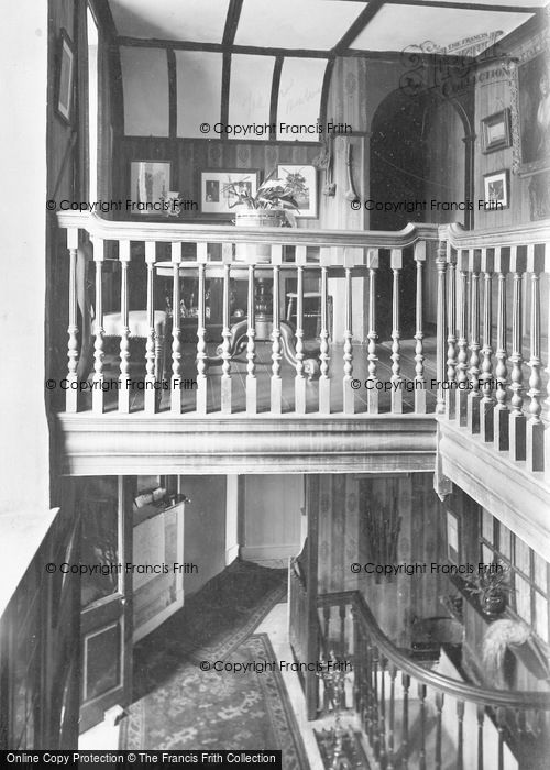 Photo of Midhurst, Spread Eagle Hotel, Staircase 1921