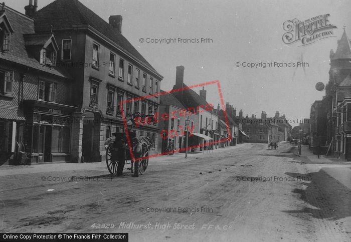 Photo of Midhurst, The Angel Hotel 1898