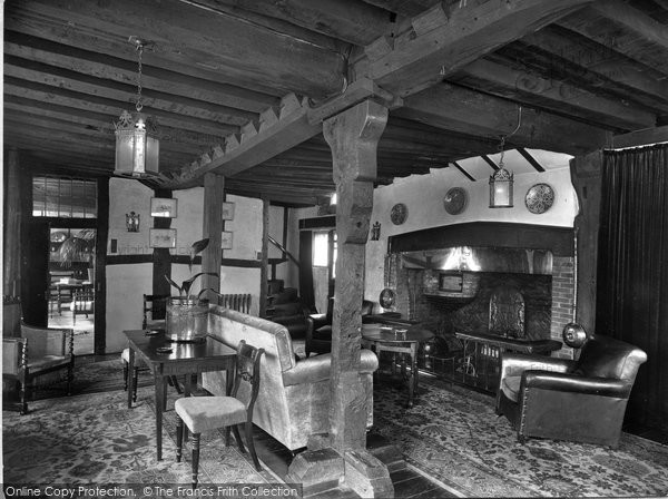 Photo of Midhurst, The Lounge, Spread Eagle Hotel 1936