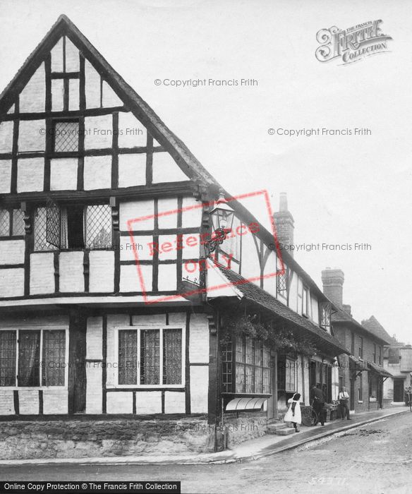 Photo of Midhurst, Timber Framed Building, West Street 1906