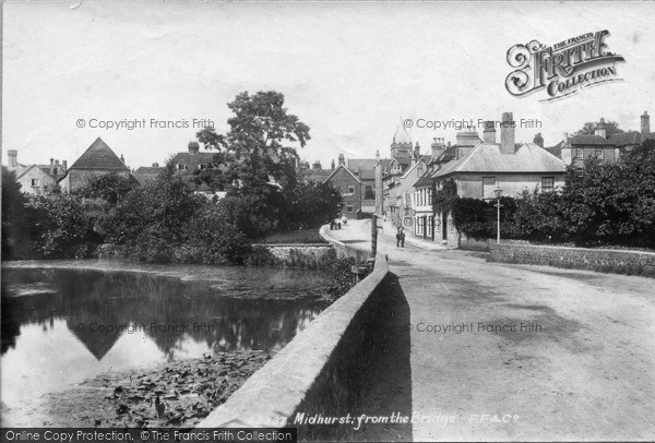 Photo of Midhurst, View From The Bridge 1898