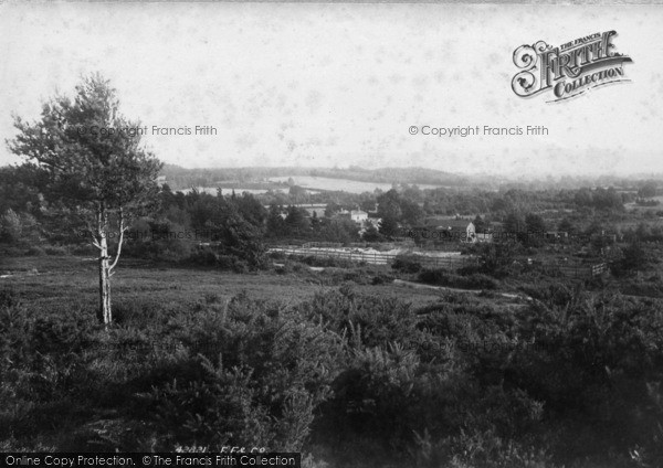 Photo of Midhurst, View On The Common 1898
