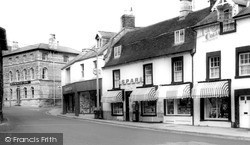 Midsomer Norton, High Street c1965