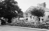 The Hollies Gardens And High Street c.1965, Midsomer Norton