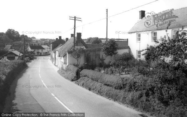 Photo of Milborne St Andrew, Main Street c.1960