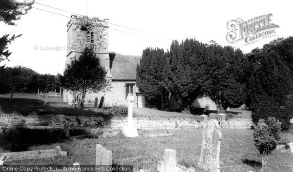 Photo of Milborne St Andrew, St Andrew's Church c.1960