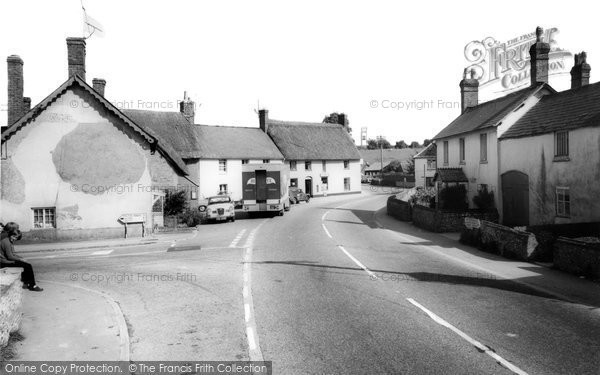 Photo of Milborne St Andrew, The Square c.1960