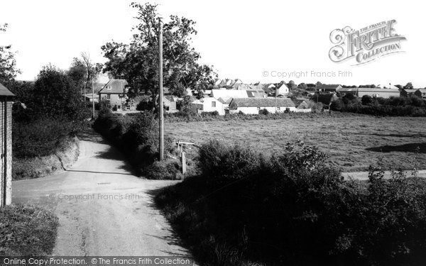 Photo of Milborne St Andrew, The Village c.1960