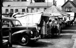 A Market Stall c.1955, Mildenhall